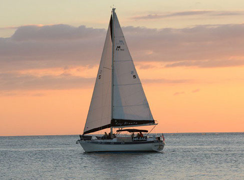 The Key Breeze - 41' Morgan yacht Affordable private and group charters personalized for you - sightseeing and sunset sails in Sarasota Bay