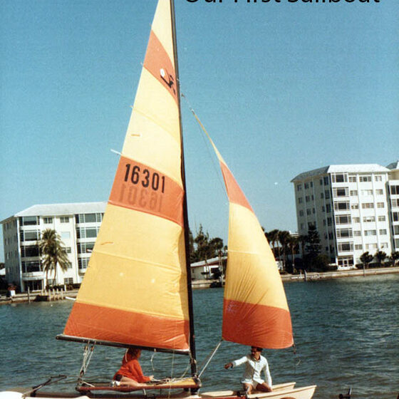 Our first sailboat