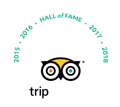 TripAdvisor Hall of Fame 2015, 2016, 2017, 2018